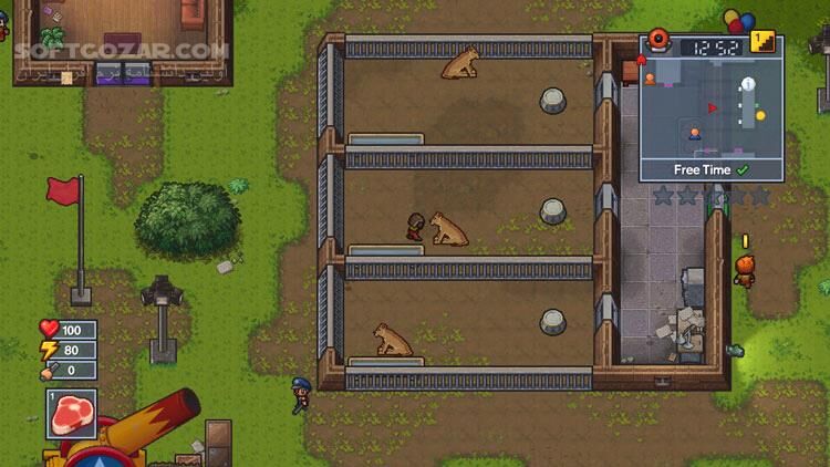 دانلود The Escapists 2 - Wicked Ward + Updates - دانلود بازی فرار از زندان - سافت گذر