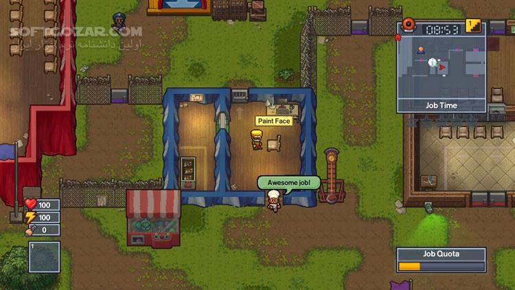دانلود The Escapists 2 - Wicked Ward + Updates - دانلود بازی فرار از زندان - سافت گذر