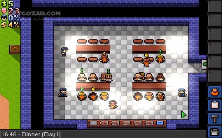 دانلود The Escapists - دانلود بازی فرار از زندان - سافت گذر
