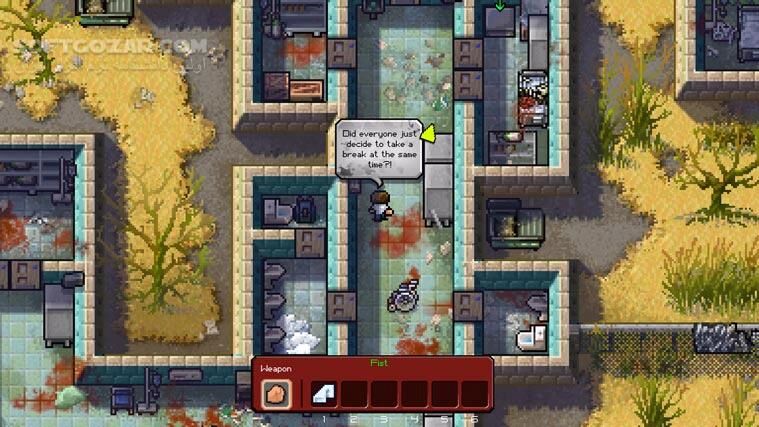 دانلود The Escapists - The Walking Dead - دانلود بازی فرار از زندان - سافت گذر