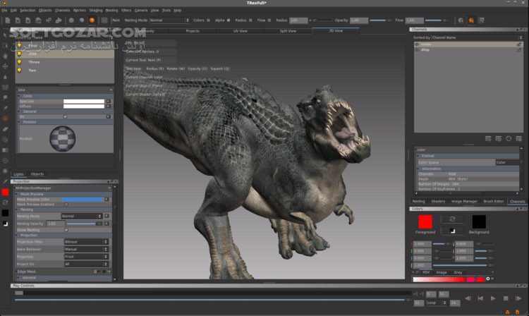 دانلود The Foundry Mari 6.0v3 Win/Mac/Linux - دانلود فوندری ماری کستچرینگ و بافت دهی به اشیا 3 بعدی - سافت گذر