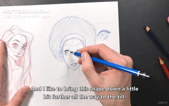 دانلود Udemy - The Ultimate Drawing Course - Beginner to Advanced - دانلود آموزش کامل طراحی - سافت گذر
