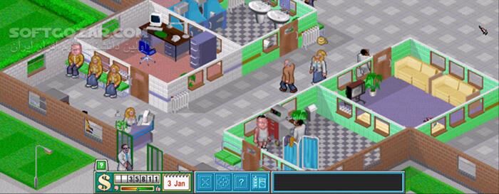 دانلود Theme Hospital - GOG Classic - دانلود بازی طنز مدیریت بیمارستان - سافت گذر