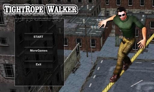 دانلود TightRope Walker 3D 3.1 for Android +2.1 - دانلود بازی تعادل بر روی طناب برای اندروید - سافت گذر