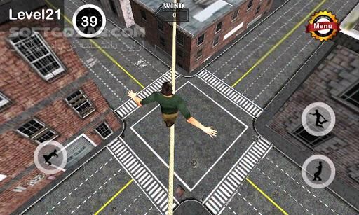 دانلود TightRope Walker 3D 3.1 for Android +2.1 - دانلود بازی تعادل بر روی طناب برای اندروید - سافت گذر