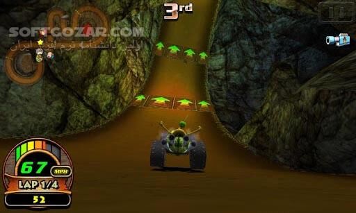 دانلود Tiki Kart 3D 7.2 for Android +2.3 - دانلود ماشین های جنگجو برای اندروید - سافت گذر