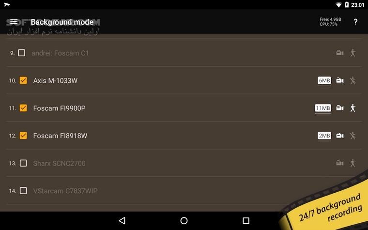 دانلود TinyCam Monitor PRO 17.3.1 for Android +4.1 - دانلود نظارت دوربین ها برای اندروید - سافت گذر