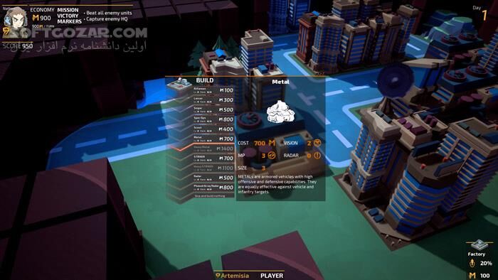 دانلود Tiny Metal - دانلود بازی استراتژیک نوبتی - سافت گذر