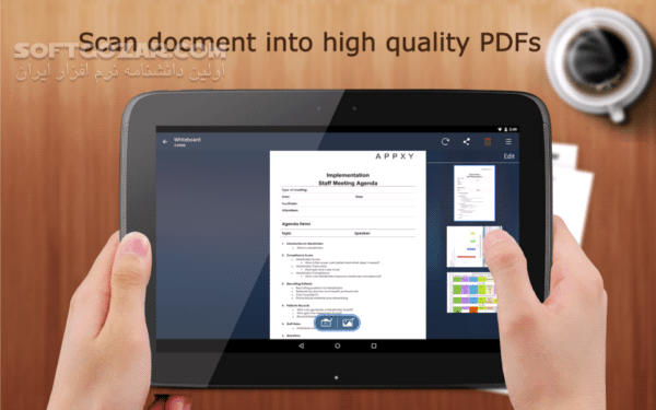 دانلود Tiny Scan Pro PDF Scanner 5.4 for Android +5.0 - دانلود اسکنر پی دی اف برای اندروید - سافت گذر