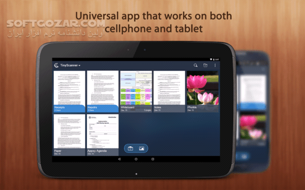 دانلود Tiny Scan Pro PDF Scanner 5.4 for Android +5.0 - دانلود اسکنر پی دی اف برای اندروید - سافت گذر