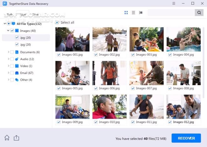 دانلود TogetherShare Data Recovery All Edition 7.4 - دانلود توگدرشیر دیتا ریکاوری - سافت گذر