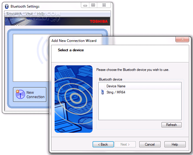 دانلود Toshiba Bluetooth Stack 9.10.32 T x86/x64 - دانلود نرم افزار توشیبا برای اتصال و مدیریت دستگاه های بلوتوث دار  - سافت گذر