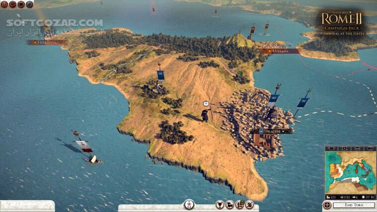 دانلود Total War ROME II Hannibal at the Gates - دانلود بازی جنگ تمام‌عیار - روم 2 - کمپین پَک - هانیبال بر آستانه‌ی دروازه‌ها - سافت گذر