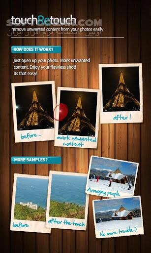 دانلود TouchRetouch 4.4.1 for Android +4.0 - دانلود روتوش تصاویر برای اندروید - سافت گذر