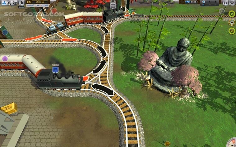 دانلود Train Valley - Germany - دانلود بازی شبیه‌ساز ساخت و ساز خطوط راه آهن | نسخه کامل - سافت گذر