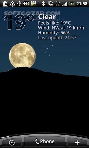 دانلود TrueWeather 3.9 for Android - دانلود صفحه نمایش با موضوع آب و هوا برای اندروید - سافت گذر