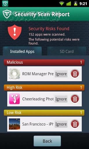دانلود TrustGo Antivirus & Mobile Security 3.0.0 for Android +2.2 - دانلود آنتی ویروس معروف شرکت TrustGo برای اندروید - سافت گذر