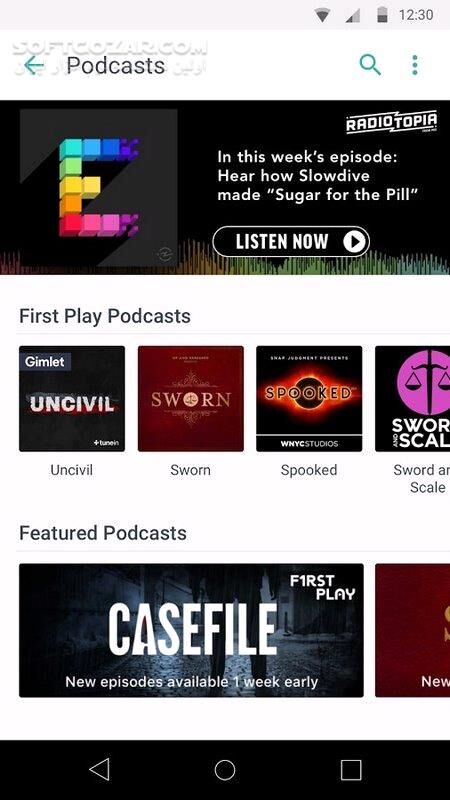 دانلود TuneIn Radio Pro – Live Radio 39.9 for Android +5.0 - دانلود تونین رادیو برای اندروید - سافت گذر