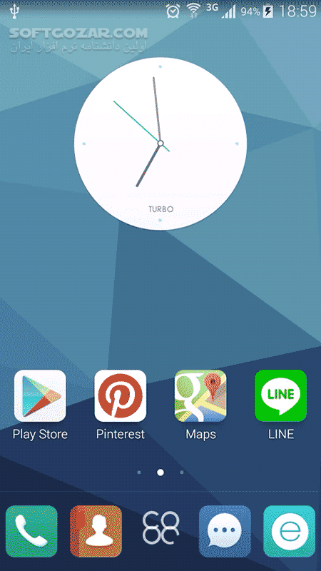 دانلود Turbo Launcher EX 1.2.22 - 2017 for Android +2.2 - دانلود لانچر اندروید برای اندروید - سافت گذر