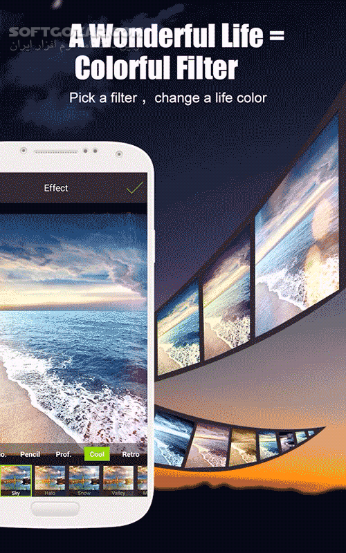 دانلود UCam Ultra Camera Pro 6.1.7.012417 for Android +2.2 - دانلود برنامه فیلمبرداری یو کم برای اندروید - سافت گذر