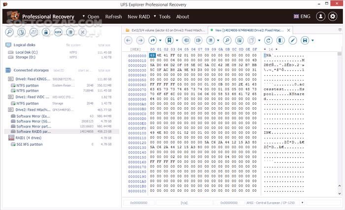 دانلود UFS Explorer Pro Recovery 10.11.1.7264 - دانلود بازیابی اطلاعات - سافت گذر