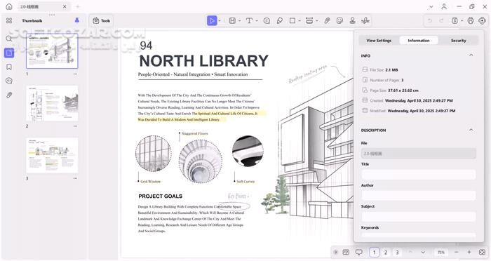 دانلود UPDF 2.1.1 - دانلود ویرایش پی دی اف - سافت گذر