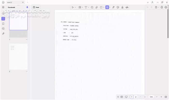 دانلود UPDF 2.1.1 - دانلود ویرایش پی دی اف - سافت گذر