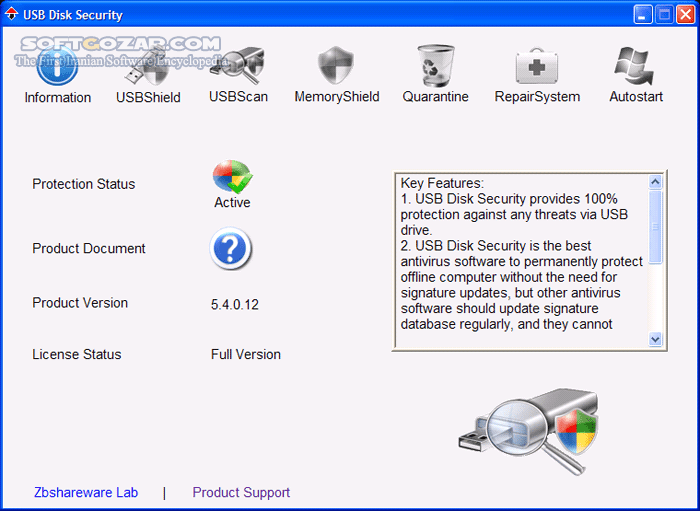 دانلود USB Disk Security 6.9.0.0 - دانلود برنامه‌ای قدرتمند برای محافظت از رایانه در برابر ویروس‌های درایوهای USB - سافت گذر