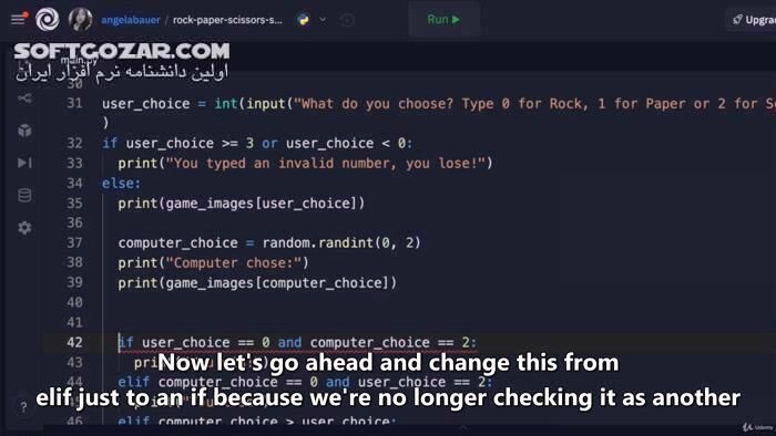 دانلود Udemy - 100 Days of Code: The Complete Python Pro Bootcamp - دانلود آموزش پایتون - سافت گذر