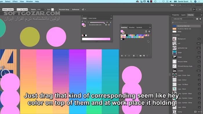 دانلود Udemy - Adobe Illustrator CC - Advanced Training Course - دانلود آموزش ادوبی ایلاستریتور سطح پیشرفته - سافت گذر