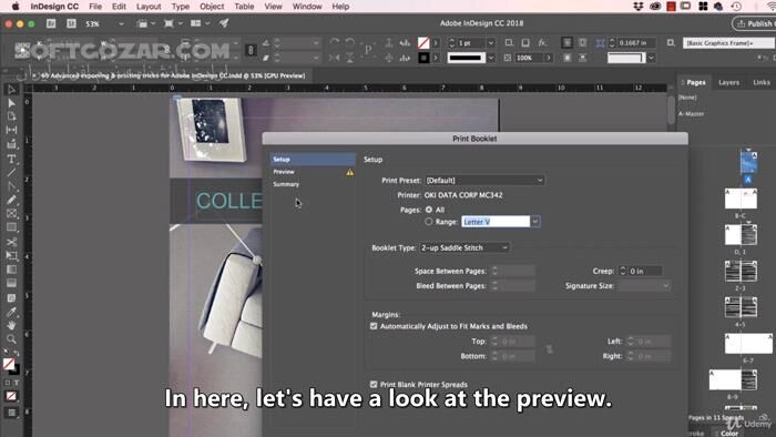 دانلود Udemy - Adobe InDesign CC - Advanced Training Course - دانلود آموزش ایندیزاین سطح پیشرفته - سافت گذر