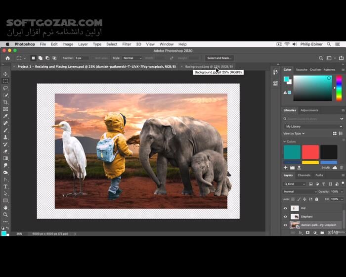 دانلود Udemy - Adobe Photoshop CC: A Beginner to Advanced Photoshop Course - دانلود دوره آموزش کامل فتوشاپ - سافت گذر