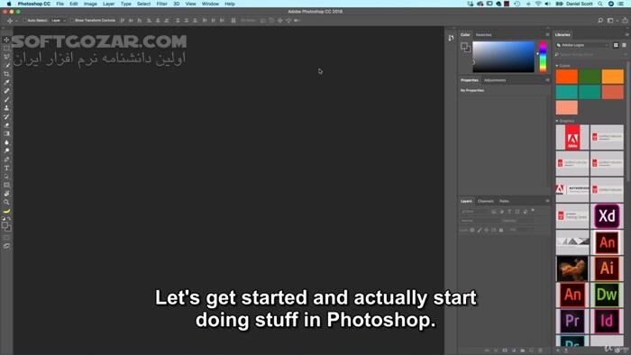 دانلود Udemy - Adobe Photoshop CC – Advanced Training Course - دانلود آموزش فتوشاپ سطح پیشرفته - سافت گذر