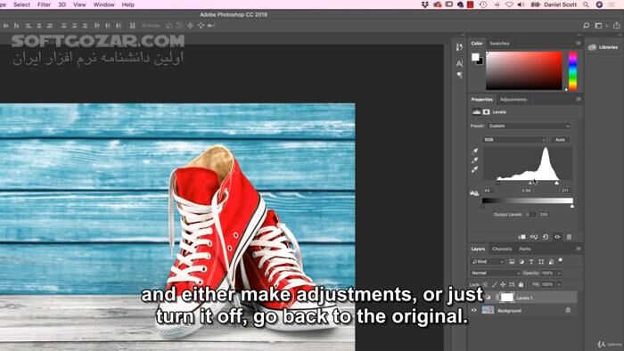 دانلود Udemy - Adobe Photoshop CC – Essentials Training Course - دانلود آموزش فتوشاپ - سافت گذر