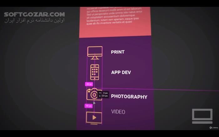 دانلود Adobe Photoshop CC - Web Design, Responsive Design & UI - دانلود آموزش طراحی سایت با فتوشاپ - سافت گذر