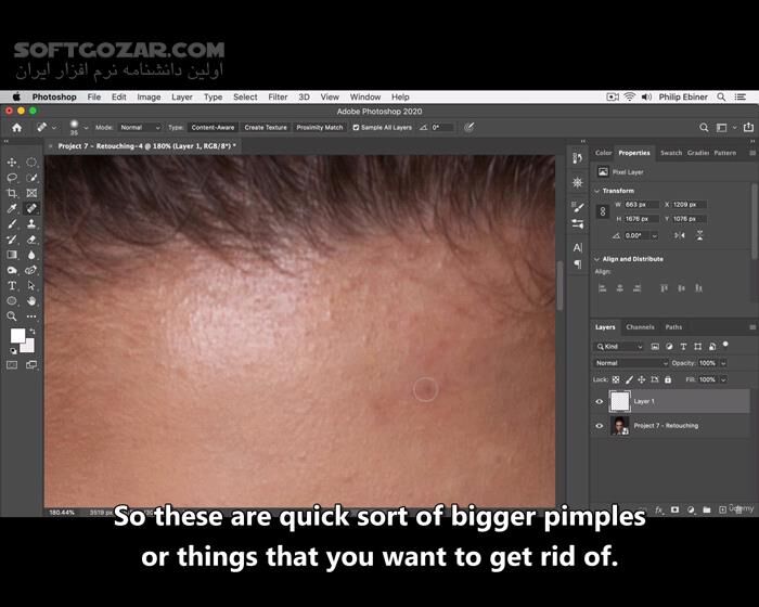 دانلود Udemy - Adobe Photoshop Masterclass with Photoshop 2025 + AI Updates - دانلود آموزش فتوشاپ - سافت گذر
