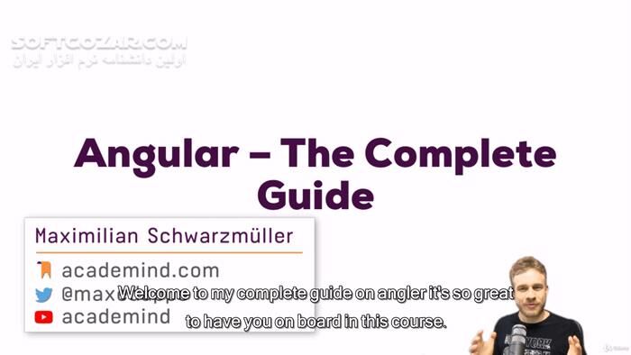 دانلود Udemy - Angular - The Complete Guide (2023 Edition) - دانلود دوره آموزش کامل انگولار - سافت گذر