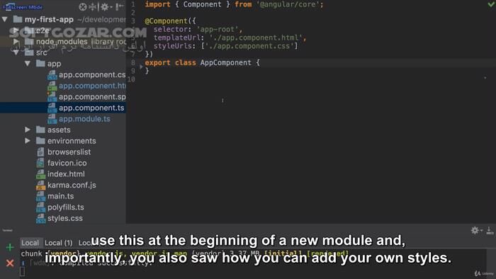 دانلود Udemy - Angular - The Complete Guide (2023 Edition) - دانلود دوره آموزش کامل انگولار - سافت گذر
