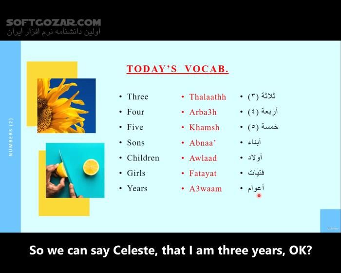 دانلود Udemy - Arabic Language | The Complete Course (6 levels) + 4 Courses - دانلود دورهٔ آموزش ویدئویی زبان عربی - سافت گذر