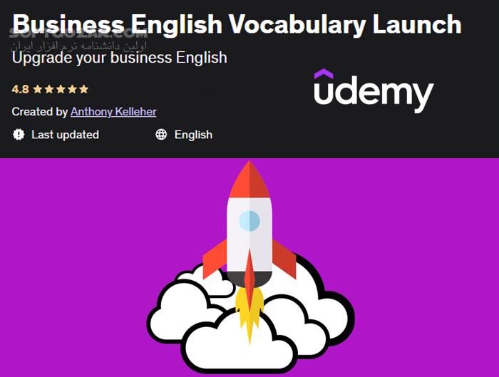 دانلود Udemy - Business English Vocabulary Launch - دانلود دوره آموزش انگلیسی تجاری و بازرگانی - سافت گذر