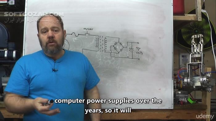 دانلود Udemy - Electricity & electronics - Robotics, learn by building - دانلود آموزش الکترونیک و رباتیک - سافت گذر