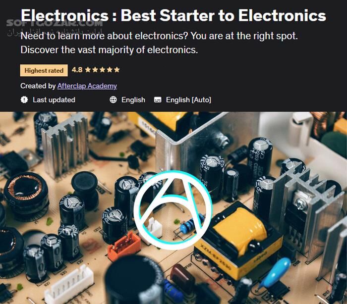دانلود Electronics : Best Starter to Electronics - دانلود آموزش الکترونیک - سافت گذر