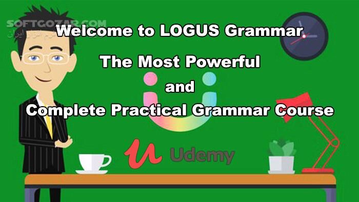 دانلود Udemy - Full English Grammar Course English Grammar from  A to Z - دانلود آموزش صفر تا صد گرامر زبان انگلیسی - سافت گذر
