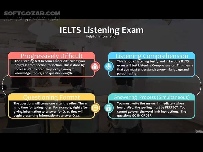 دانلود Udemy - IELTS Band 7+ Complete Prep Course - دانلود دوره آموزش کامل آیلتس - سافت گذر