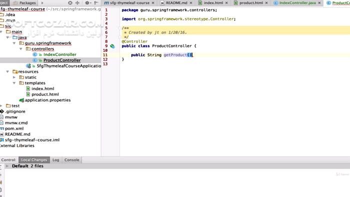 دانلود Udemy - Mastering Thymeleaf with Spring Boot - دانلود آموزش استفاده از تایم‌لیف در اسپرینگ بوت - سافت گذر
