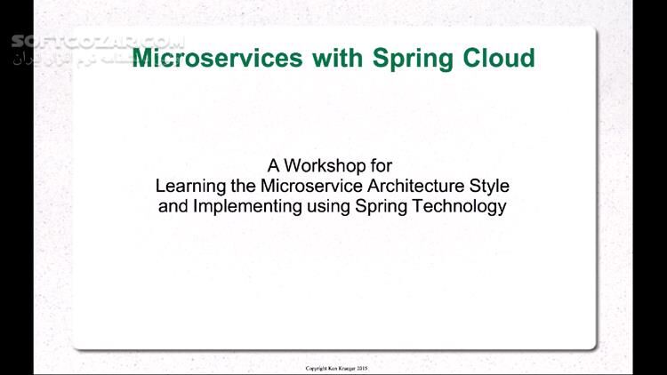 دانلود Udemy - Microservices with Spring Cloud - دانلود آموزش میکروسرویس با اسپرینگ کلود - سافت گذر