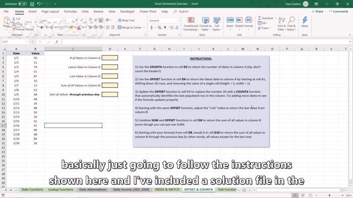 دانلود Udemy - Microsoft Excel - Advanced Excel Formulas & Functions - دانلود آموزش اکسل سطح پیشرفته - سافت گذر