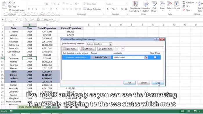دانلود Udemy - Microsoft Excel - Advanced Excel Formulas & Functions - دانلود آموزش اکسل سطح پیشرفته - سافت گذر
