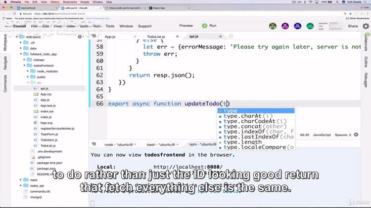 دانلود Udemy - The Advanced Web Developer Bootcamp - دانلود آموزش کامل توسعه وب سطح پیشرفته - سافت گذر