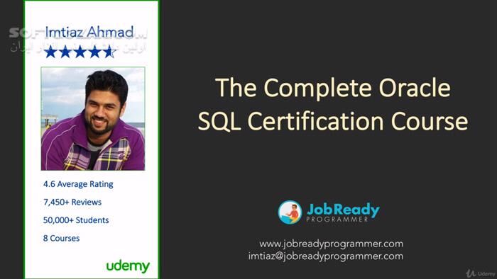 دانلود Udemy – The Complete Oracle SQL Certification Course - دانلود آموزش اوراکل اس کیو ال - سافت گذر